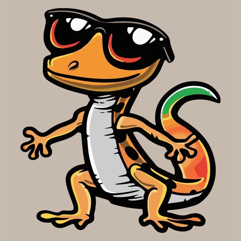 Echse Comic Cool