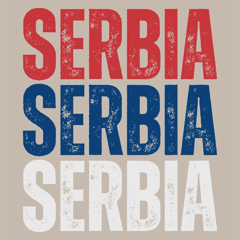 Fierté serbe, drapeau de la Serbie