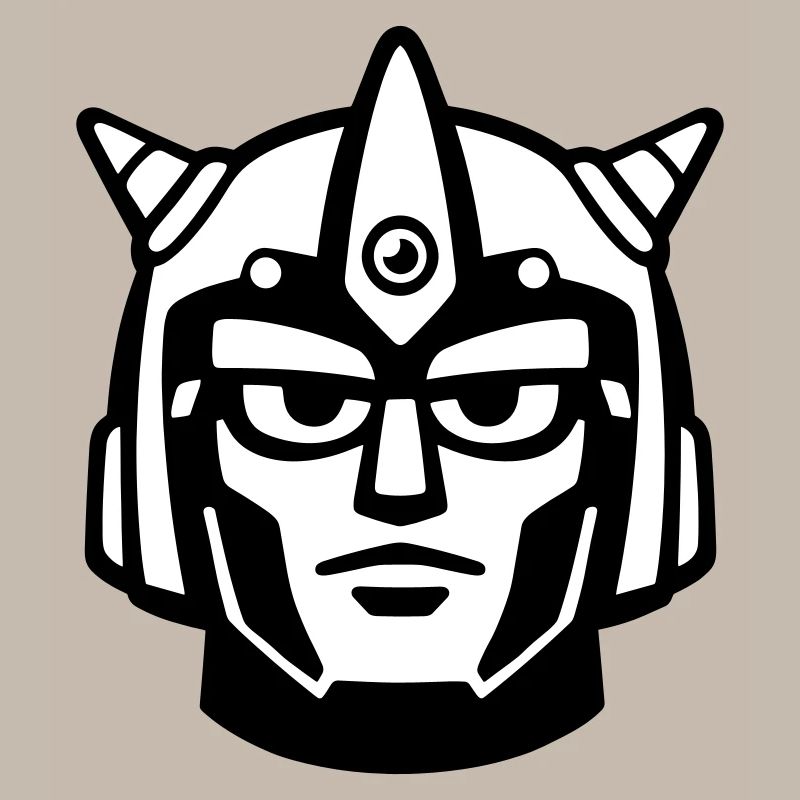 Doomforge Roboter Gesichtshelm