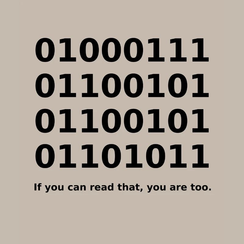 Binary / Binär Code Binärcode Funny T-Shirt