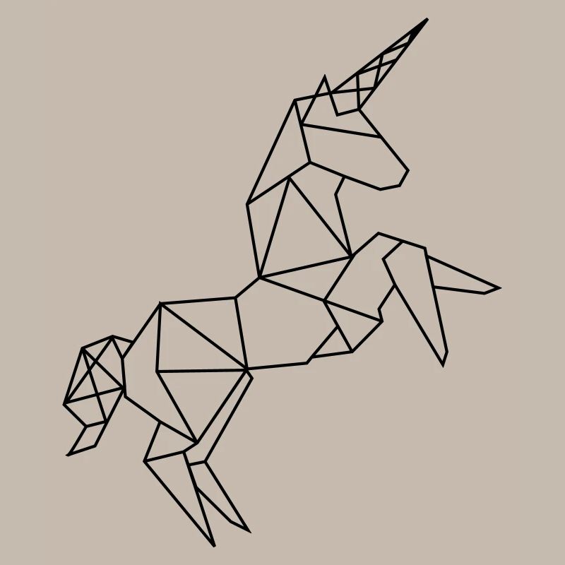 Einhorn Grafik