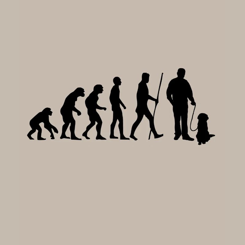 Evolution propriétaire avec le chien comme un cadeau