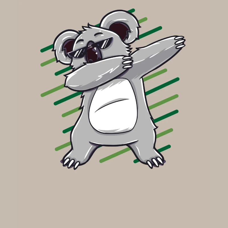 Dabbing dab Koala Bär Dab Geschenk Geburtstag