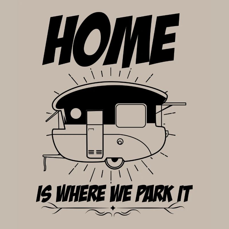Campen Camper Camping Geschenk Wohnwagen Spruch