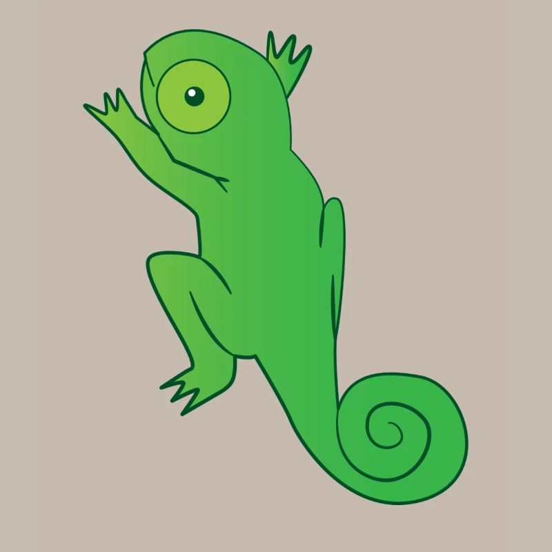 Reptil - Chamäleon - Chamäleons - Geschenk