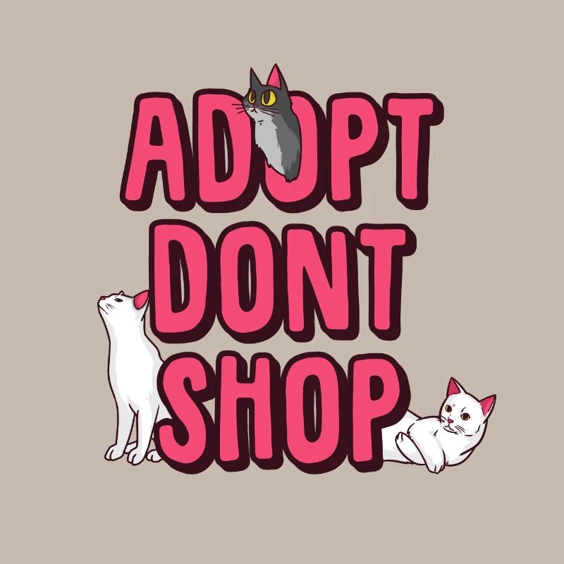 Do not adopt adopt cat dog gift idea