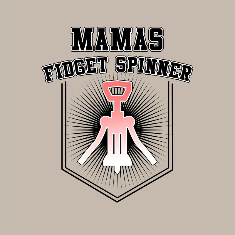 Fidget Spinner de Mama - Boire du Vin - Cadeau