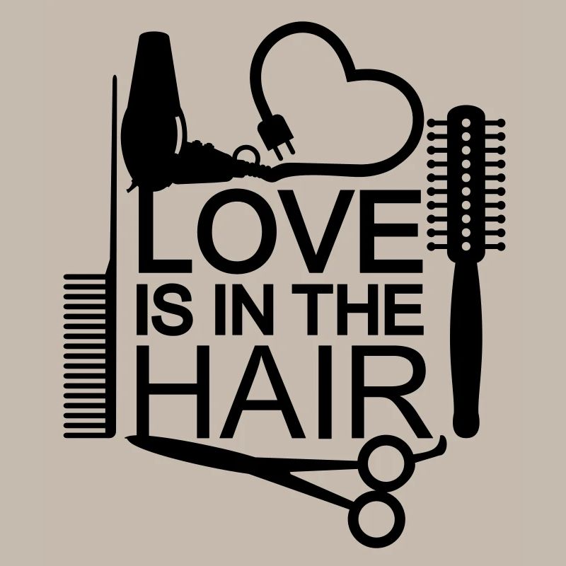 L'amour est dans les cheveux (coiffeur, 1c)
