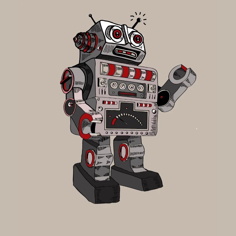 Robby Rob mr. robot scifi android jouet retro pc