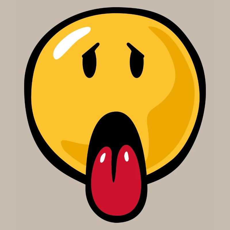 Smiley sick