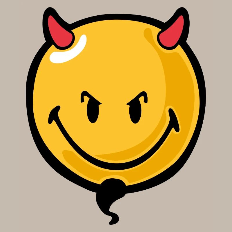 Smiley devil