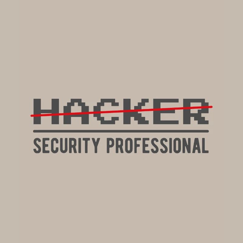 Hacker Security Professional Spruch Informatiker