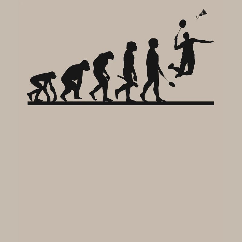 Badminton Badmintonspieler Evolution
