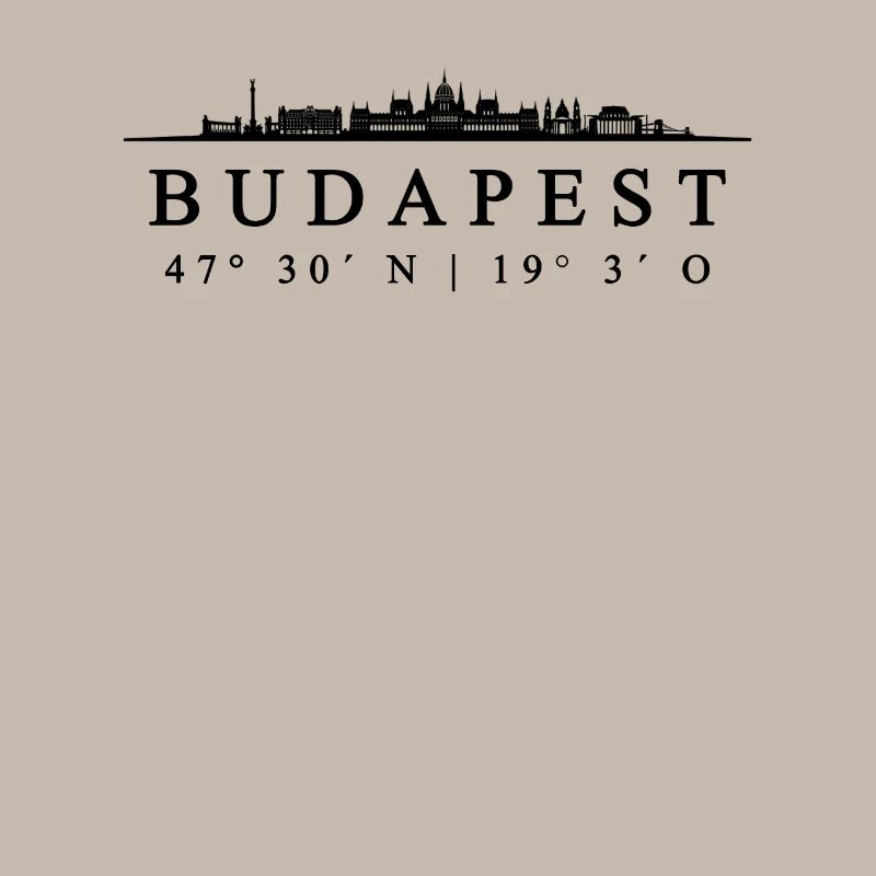 Budapest Coordinates Design