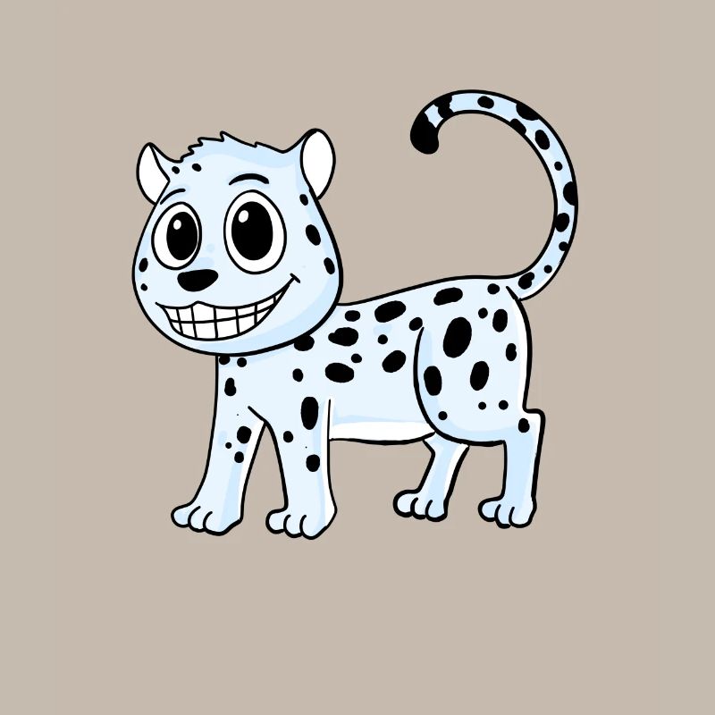Schneeleopard Leopard