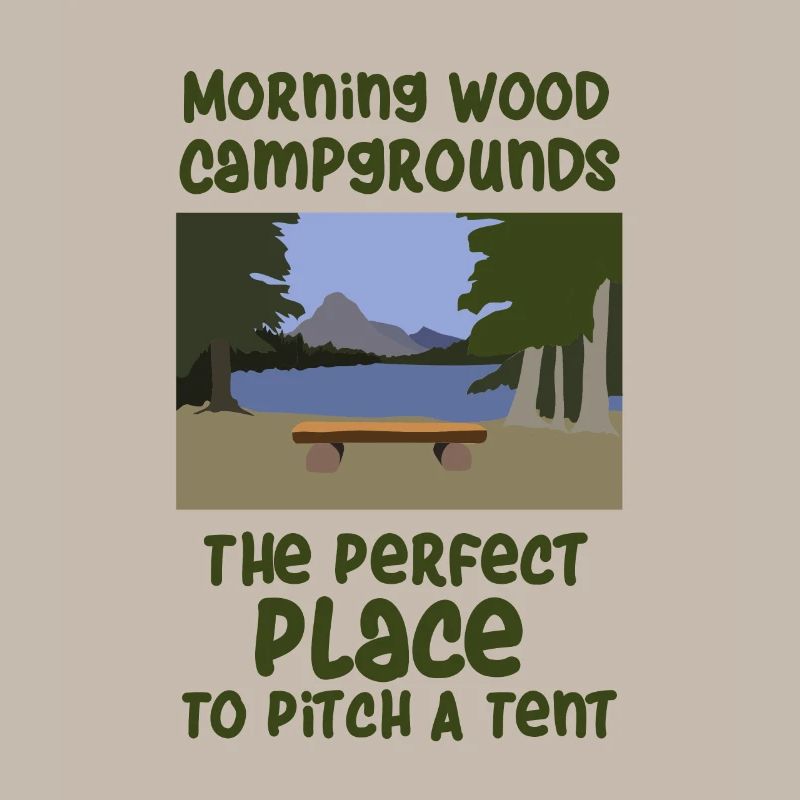 Camping slogan camping