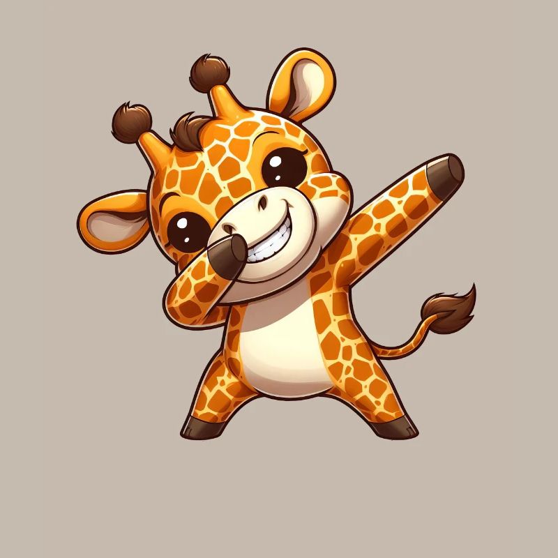 Cool Giraffe Dabbing Style