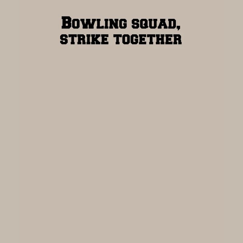 Bowling - Équipe de bowling, frappez ensemble