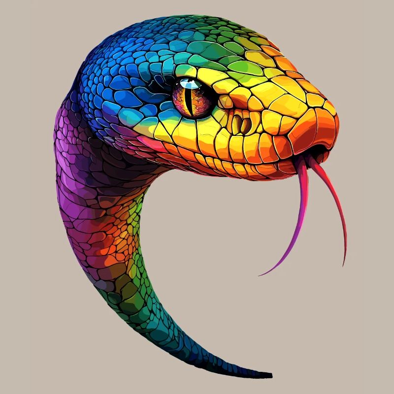 Schlange Python Kobra Mamba Klapperschlange Snake