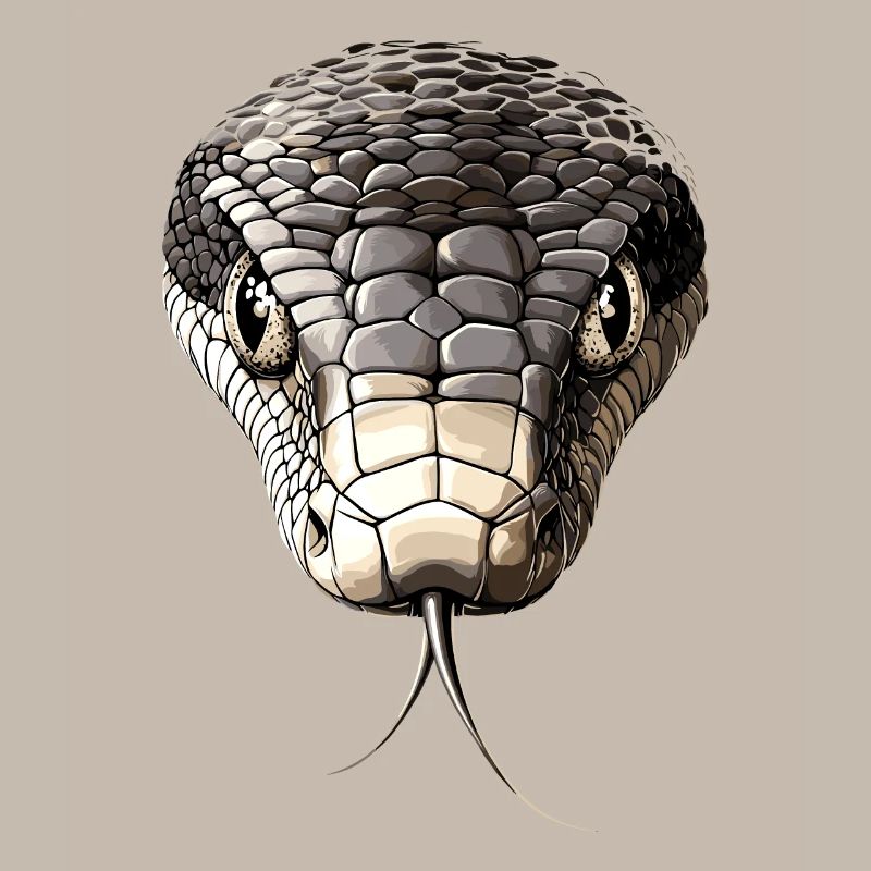 Serpent Python Cobra Mamba Serpent à sonnettes Serpent