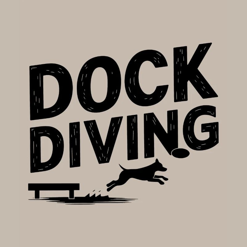 Dock Diving Saying Dog Diving Dock Diving Gift