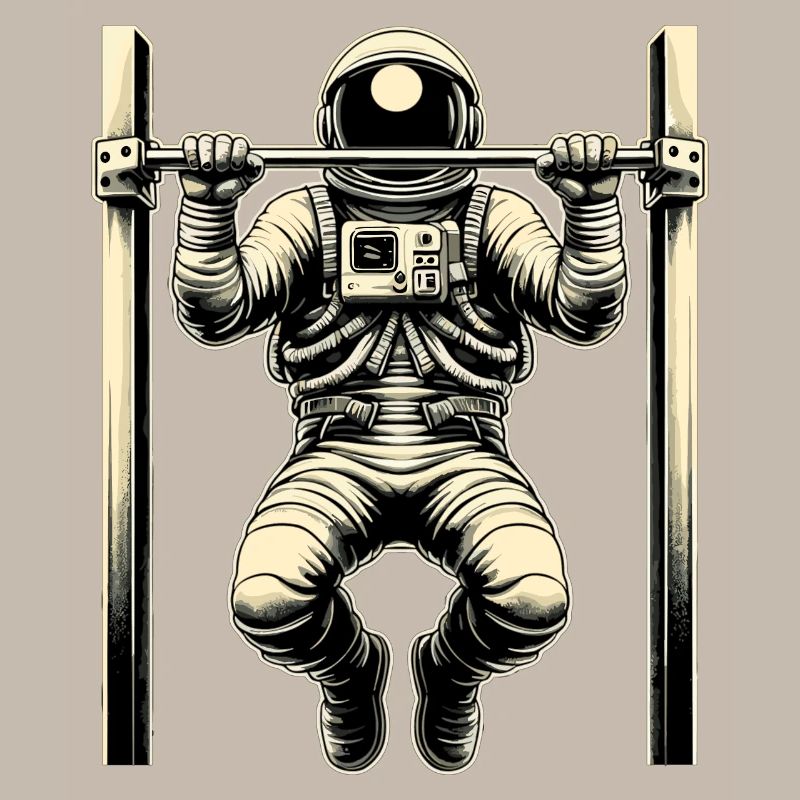 Calisthenics Astronaut Pull-ups Gift