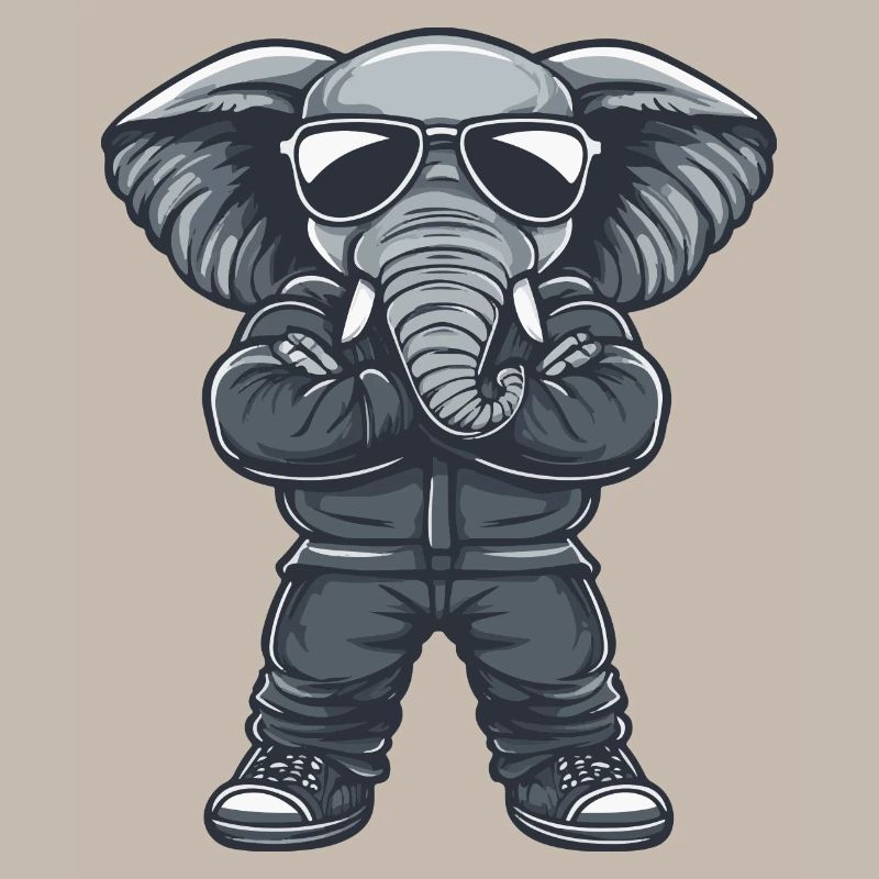 Elephant Comic Sunglasses