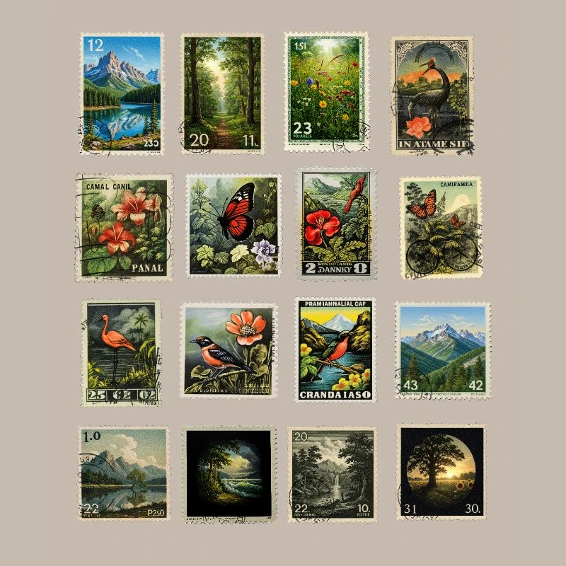 Les timbres-poste aident la nature