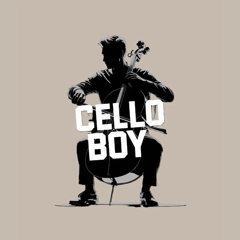 Violoncelle Garçon Silhouette Violoncelle