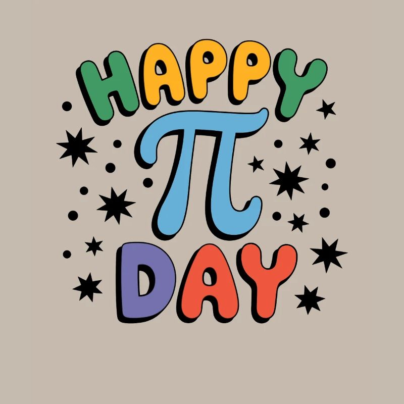 Happy Pi Day Funny Math Design