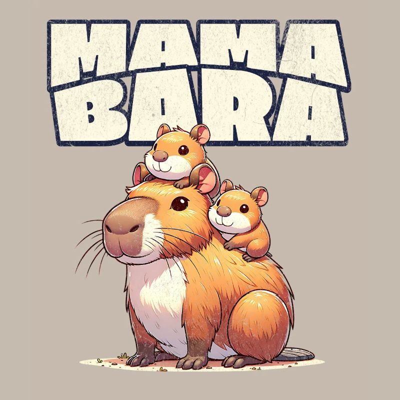 Mamabara Mère Capybara