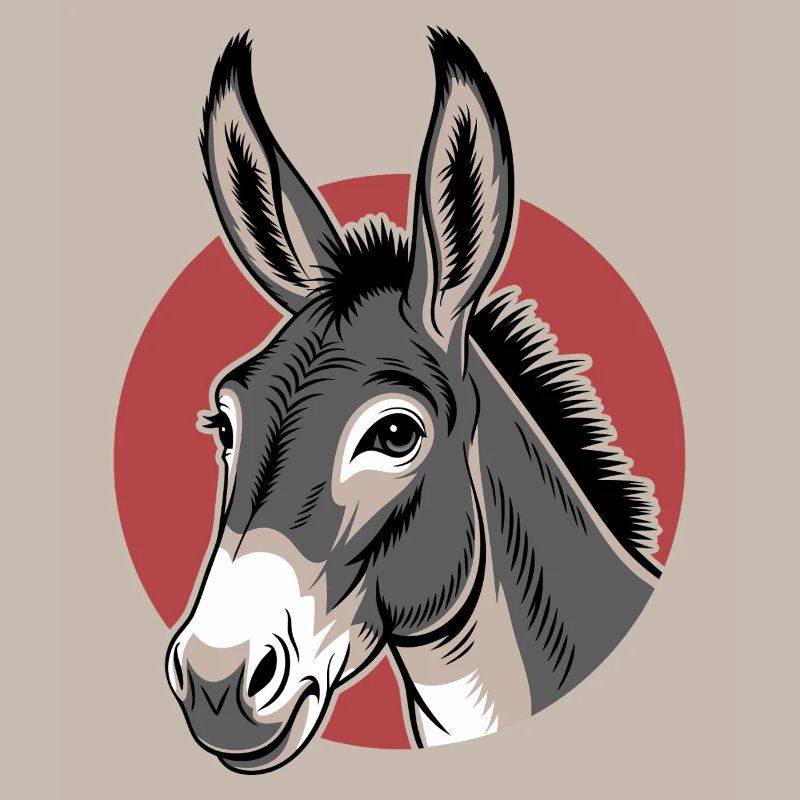 Âne Mule Cheval Ferme Élevage Fermier Mignon