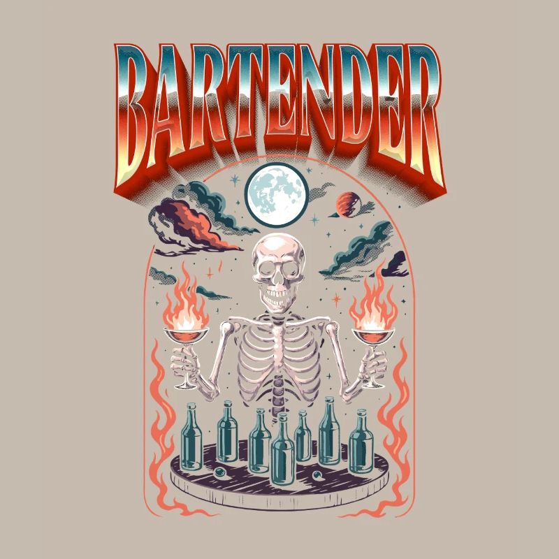 Bartender Halloween barman bartender