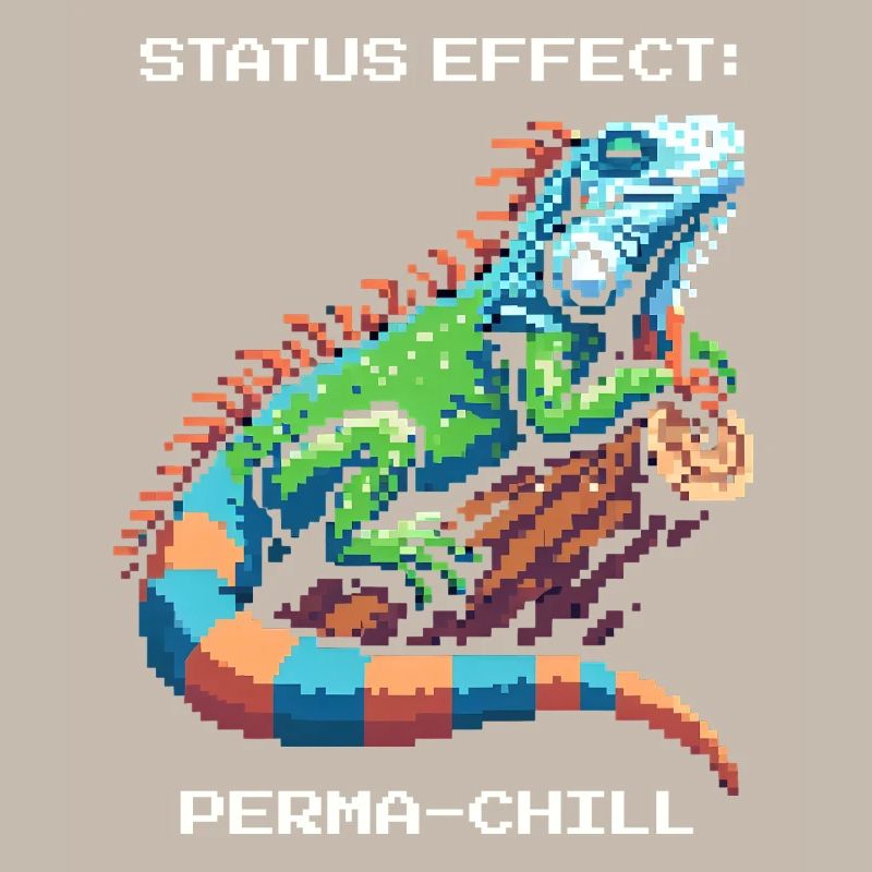 Status Effect: Continuous Chill | Iguana Terrarium
