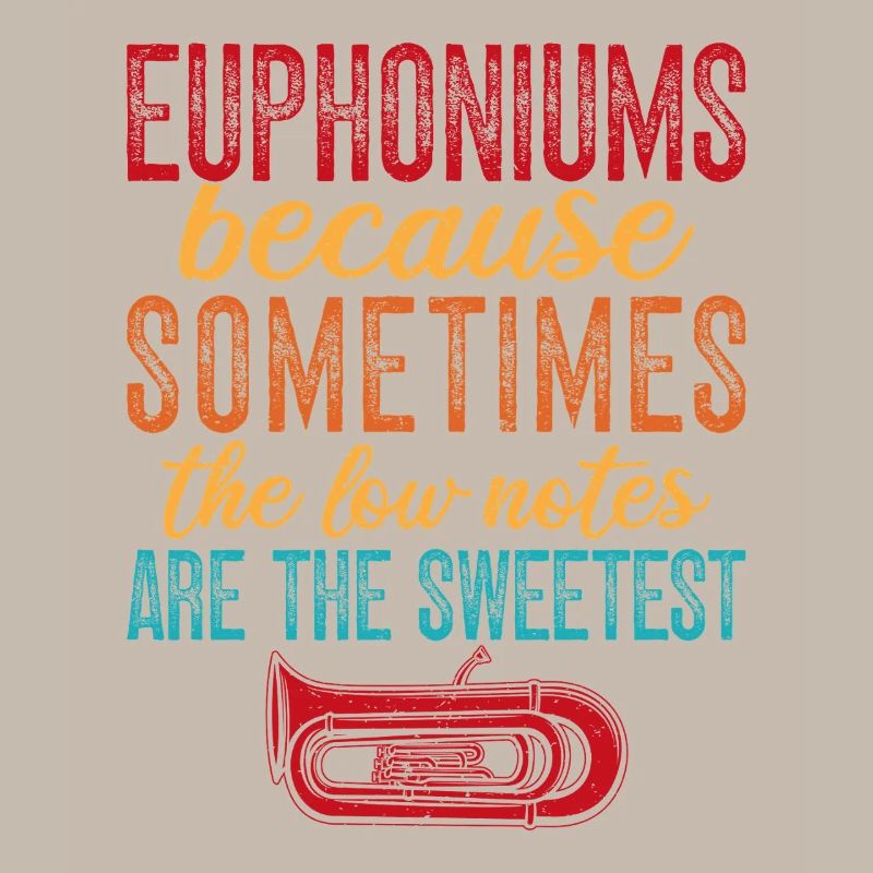 Les notes graves de l’euphonium sont les barytons les plus doux