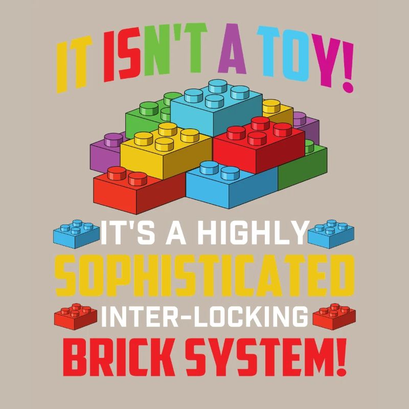 Sophisticated Interlocking Brick System Humor