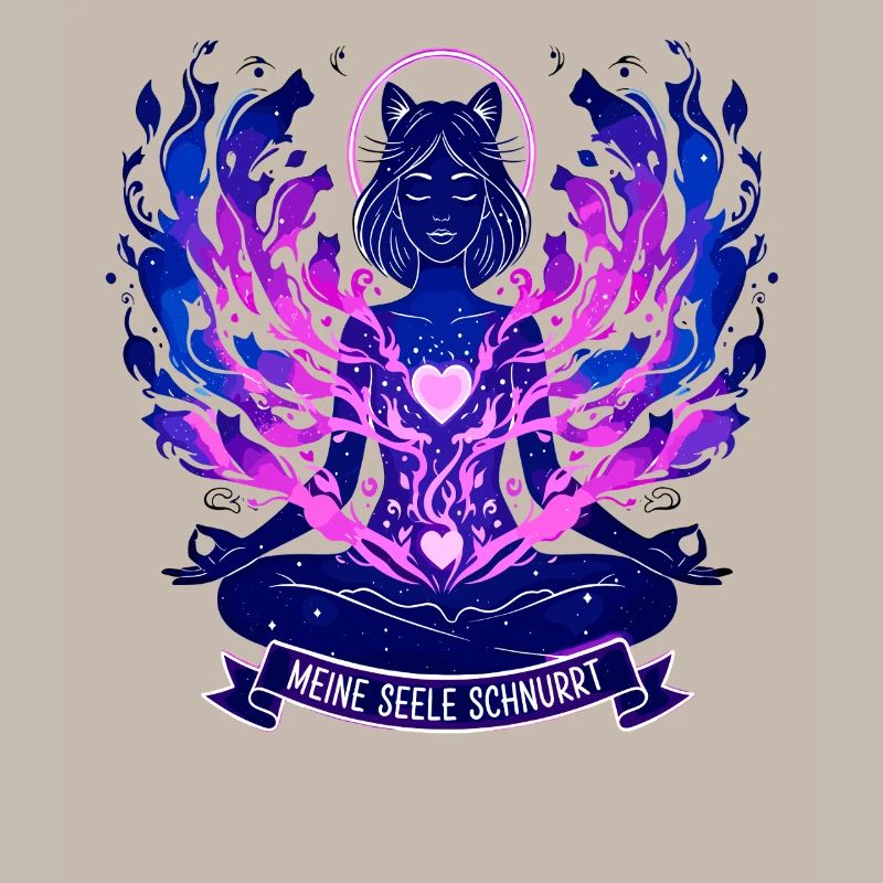 Chat mystique, mon âme ronronne