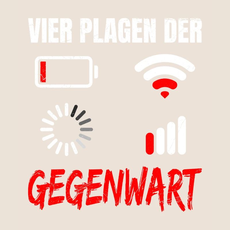 Science Coder VIER PLAGEN DER GEGENWART LUSTIG