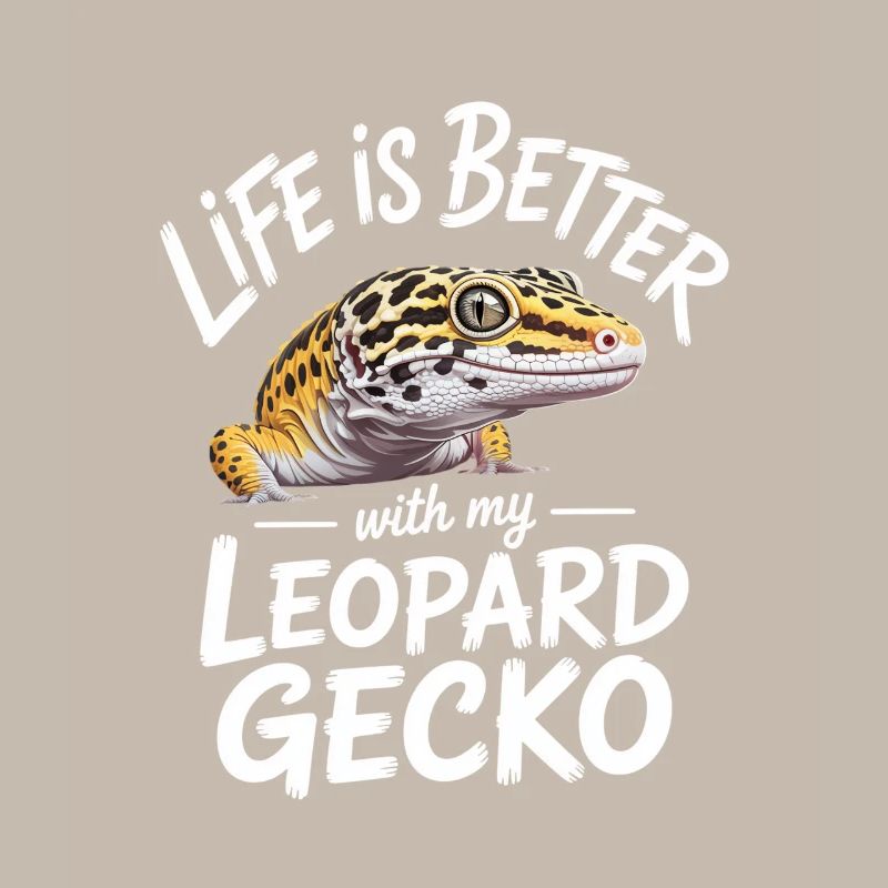 Das Leben ist besser mit Leopardgecko Tee