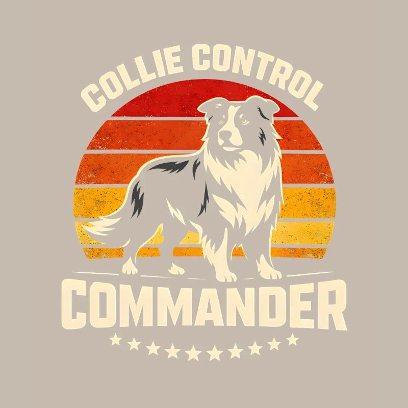 Collie Commando | Border Collie Rétro