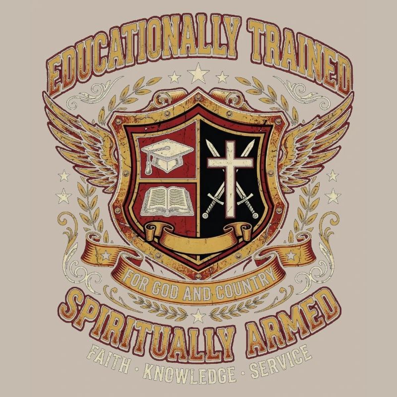 Educationally Trained Spiritually Armed