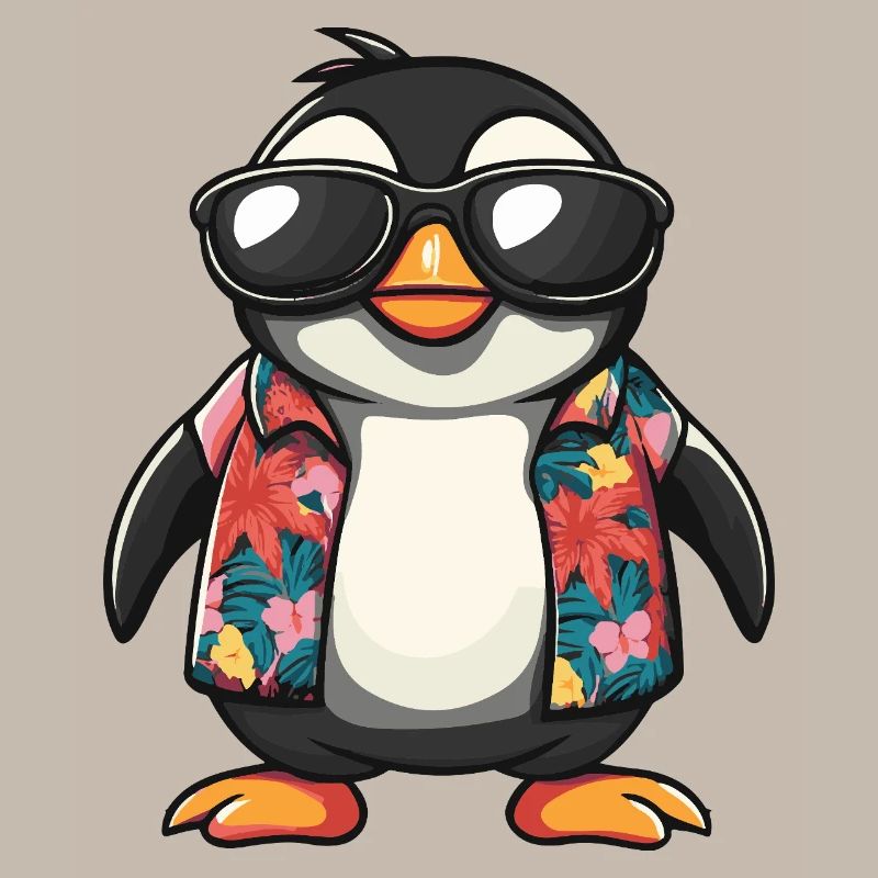 Vacances Penguin Comic