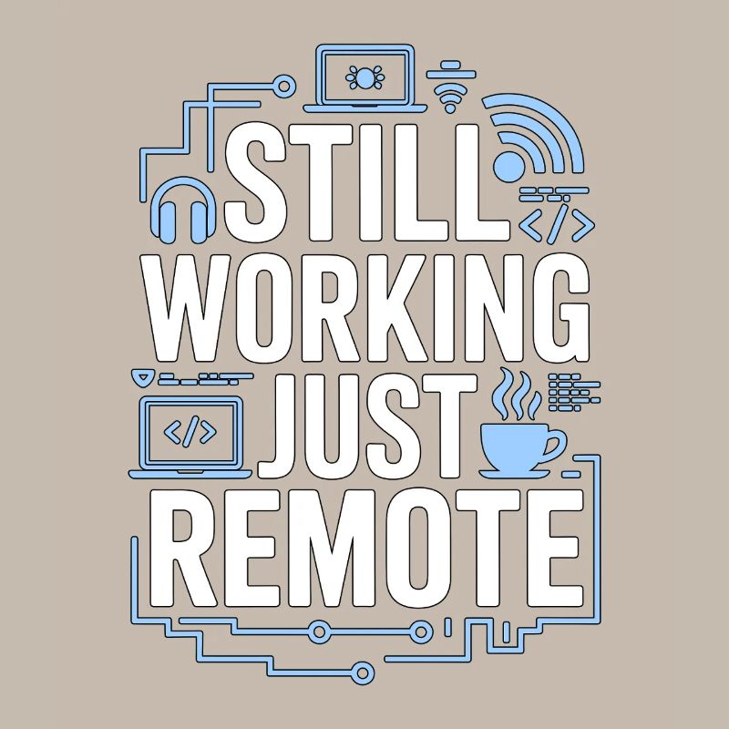 Remote Developer Still Working Remote Tech Worker