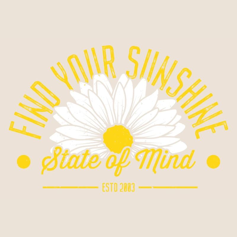 Daisy Trend Visual with Inspirational Phrase