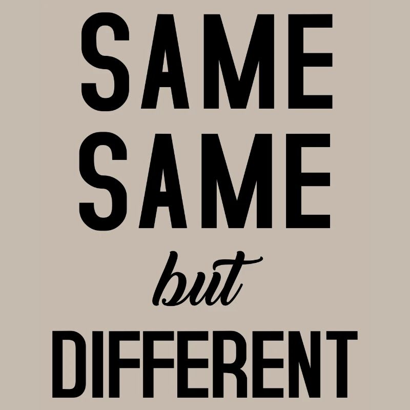 Same Same