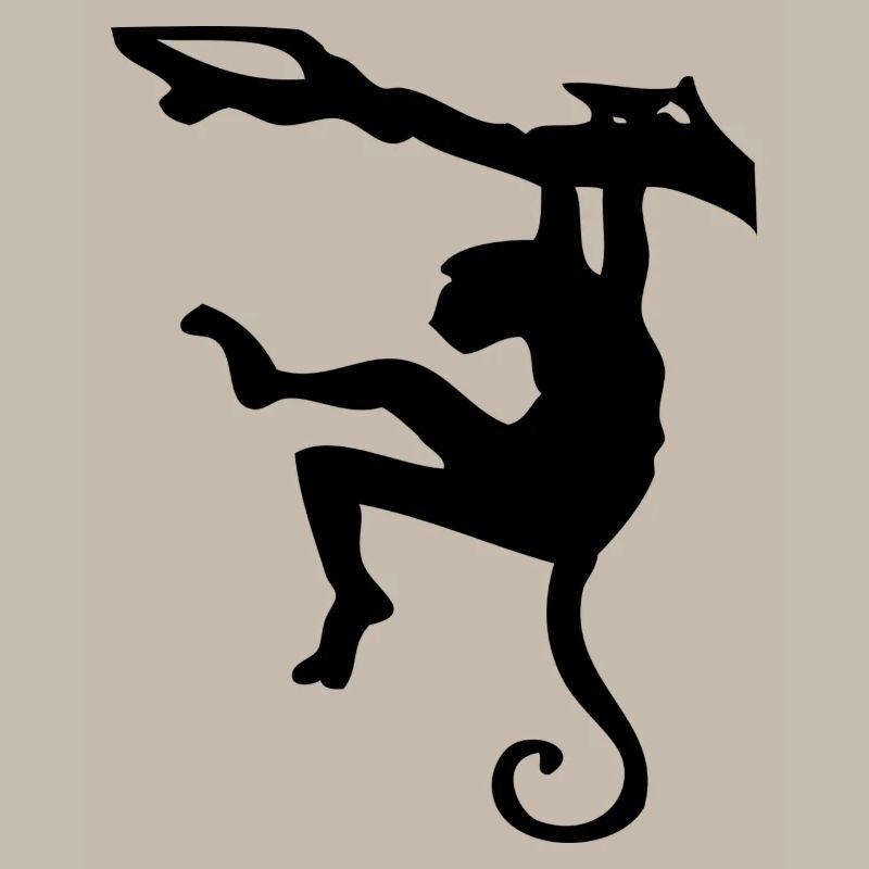 Silhouette Escalade Singe