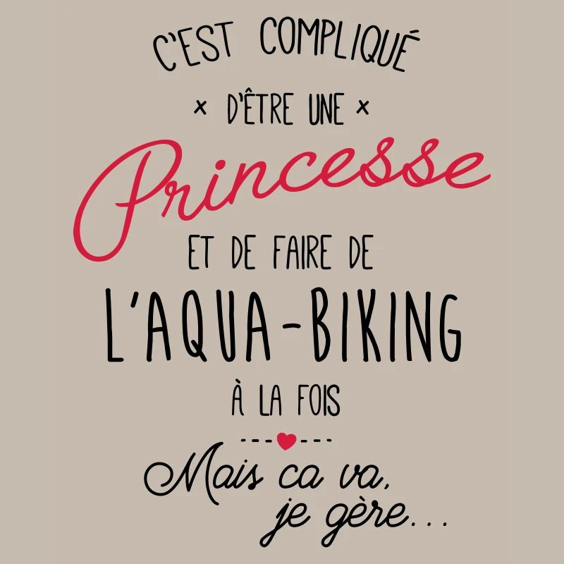 princesse et Aqua-Biking