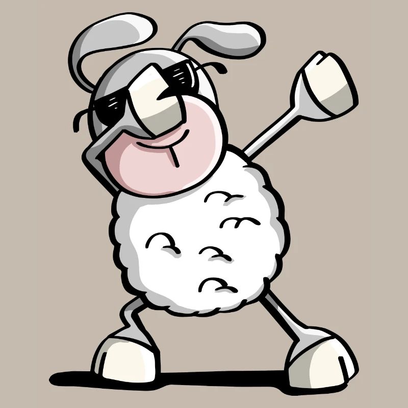 Funny Dab Dance Schaf - Dabbing Schafe - Schäfchen