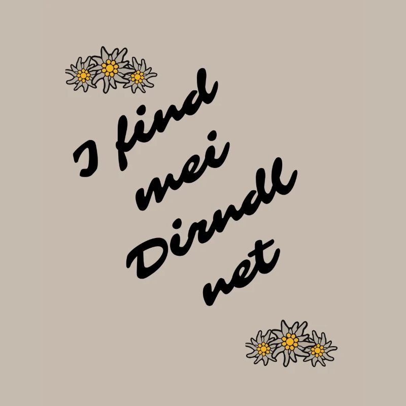 Je trouve mon dirndl net
