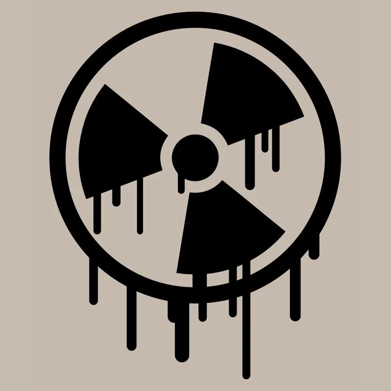 Atom Symbol Graffiti